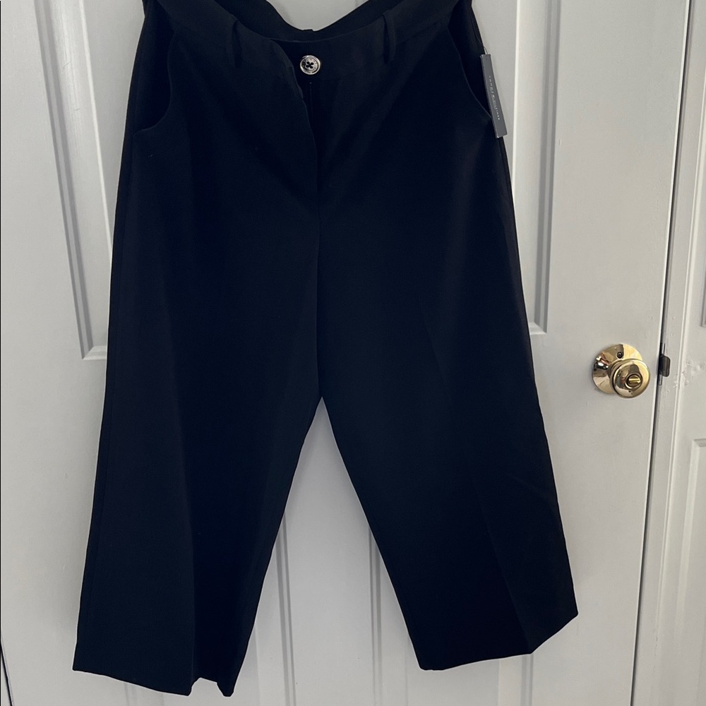 Tommy Hilfiger Black Cropped Women's Pants